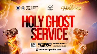 RCCG OCTOBER 2nd 2026 | HOLY GHOST SERVICE