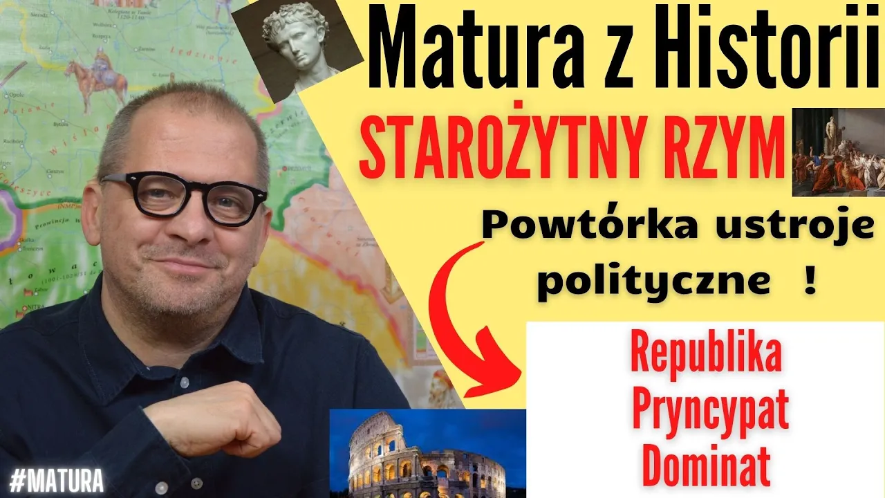 Matura z Historii : Starożytny Rzym ⚔️ Powtórka - Ustroje polityczne !!! 📝📚