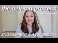 Social Work Helping Process Engagement Assessment 1 of 3