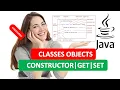 JAVA CLASSES JAVA OBJECTS CONSTRUCTOR GET SET JAVA PROGRAMMING TUTORIAL 9 HINDI URDU