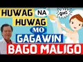 Lagu Huwag na Huwag Mo Gagawin Bago Maligo. - By Doc Willie Ong (Internist and Cardiologist)