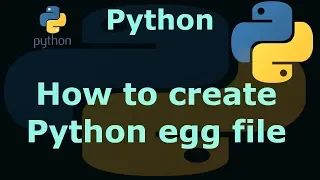 How to create Python egg file