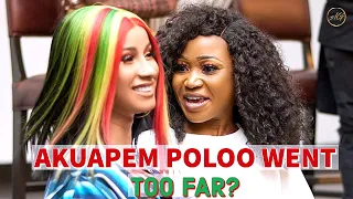 ghanian actress akupem poloo slammed for awkward photoshoot with her son 