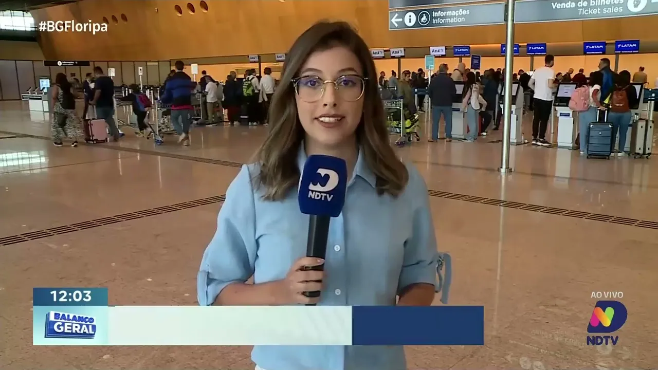 Nevoeiro fecha aeroporto de Florianópolis e afeta cerca de 10 voos