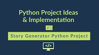 Story Generator python project Python Project for beginners -