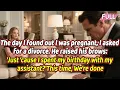 Download Lagu The day I found out I was pregnant,I asked for a divorce.Just ‘cause I spent birthday with assistant
