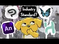 I look at 4 Industry Standard 2D Animation Software
