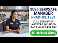 2026 ServSafe Manager Practice Test Full Exam Prep and Answers to Pass Your First Try