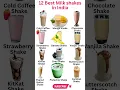 Lagu 12 Best Milk Shakes in India #shorts #viral #food #recipe