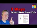 3 Ways to Extract Data from PDFs with Microsoft - ChatGPT AI Builder Syntex