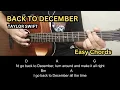 Back To December ( Taylor's Version)- Taylor Swift | Guitar Tutorial