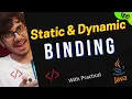 BINDING in Java STATIC BINDING DYNAMIC BINDING in Java