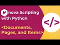 Mnova Scripting with Python Ep 7 Documents Pages and Items