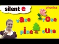 silent e magic e Long Vowel Sounds Phonics