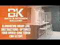 Eliminating Drain Line Blockages Optimize Your Under-Sink Trash Can Setup Bath Kitchen Gallery
