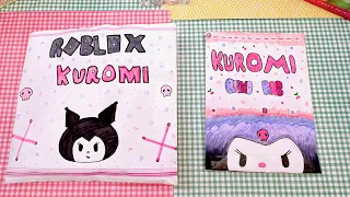 Paper diy | サンリオ クロミ ロブロックス ブラインドバッグ | Kuromi Roblox Compilation blind bag 💗 手作り工作 asmr tutorial