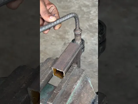 Amazing metal diy for making metal chain #metal #diy #tools
