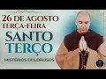 Download Lagu TERÇO DE HOJE - 26/08/2025 - TERÇA-FEIRA: MISTÉRIOS DOLOROSOS - 18 HORAS
