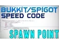 Minecraft Spawn Point Speed Code