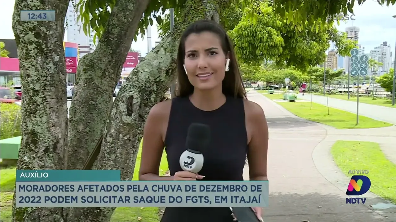 Moradores afetados pela chuva de dezembro de 2022 podem solicitar saque do FGTS, em Itajaí