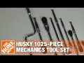 Husky 1025-Piece Mechanics Tool Set The Home Depot