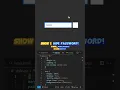 Password with HTML CSS JS - Easy Tutorial