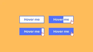 CSS Button Hover Animation Smooth Modern Effects with HTML CSS