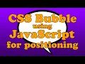 CSS Speech using JavaScript for Positioning 7 Minute Quick