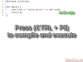 C plus plus Console Lesson 2 Basic Input and Output