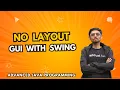 2 2 1 No Layout Layout Management GUI with Swing Advanced Java Programming