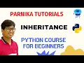 L 63 INHERITANCE TYPES OF INHERITANCE PYTHON COURSE FOR BEGINNERS