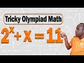 I used Lambert W Function to solve this Tricky Olympiad Math Challenge