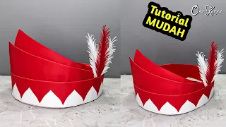 how to make a hat from cardboard for the mpls mos carnival 17 august red and white traditional