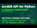 Reposition WebMap Layer to Top in ArcGIS Online using the ArcGIS API for Python