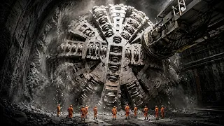 Giant Tunnel Boring Machines at Work | Amazing TBM Construction Technology