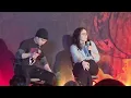Cobra Kai panel opening with Mary Mouser Samantha LaRusso and Tanner Buchanan Robby Keene in NJ