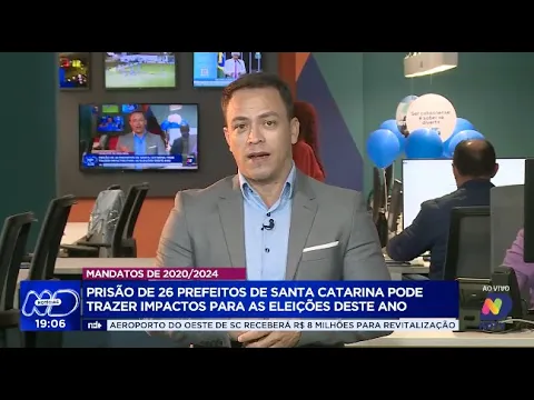 Santa Catarina: recorde de prefeitos presos e impactos nas eleições municipais