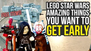 Lego Star Wars The Skywalker Saga - Amazing Early Characters Secrets More Lego Star Wars Tips