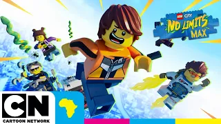 Meet the crew👋🏼 Mech-Max, BYTZ & Wanda About | NEW Lego City: No Limits MAX | Cartoon Network Africa
