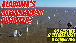 MASSIVE STORM hits Sailboat Race in Mobile Alabama – Ep 304 – Lady K Sailing