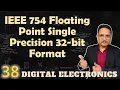 IEEE 754 Single Precision 32-bit Floating Point Format Steps Format and Example