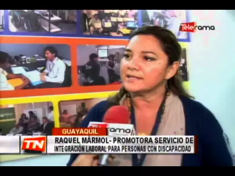 Personas con discapacidad son instruidas para trabajar