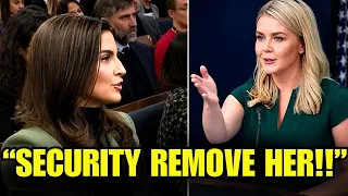 Karoline Leavitt KICKS OUT CNN Kaitlan Collins For Saying ONE THING About Trump this was bad