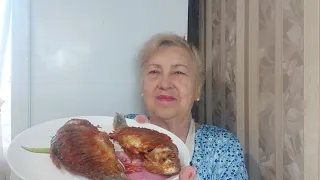 Рыбка на обед. Это всегда вкусно.