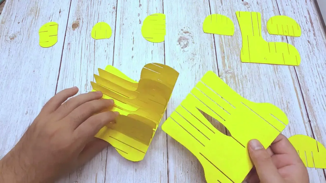 Charming Blossom Shoe Pop-Up - Digital SVG Template