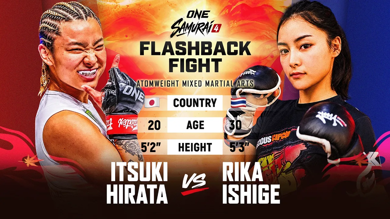 Itsuki Hirata vs. Rika Ishige | MMA Full Fight