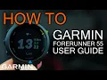 How to use Garmin Forerunner 55 user Guide 101