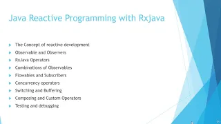 Master Java Reactive Programming with RxJava 2 - learn RxJava
