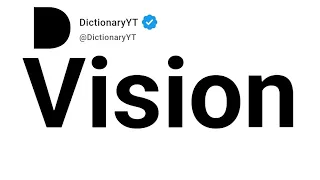 Vision Antonyms Opposite Words