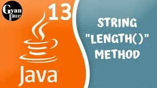 String Length Method in Java Java tutorial for beginners